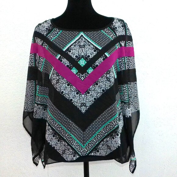 Style & Co., Spaghetti straps with geometric design covering, with crystal beads - Picture 1 of 9